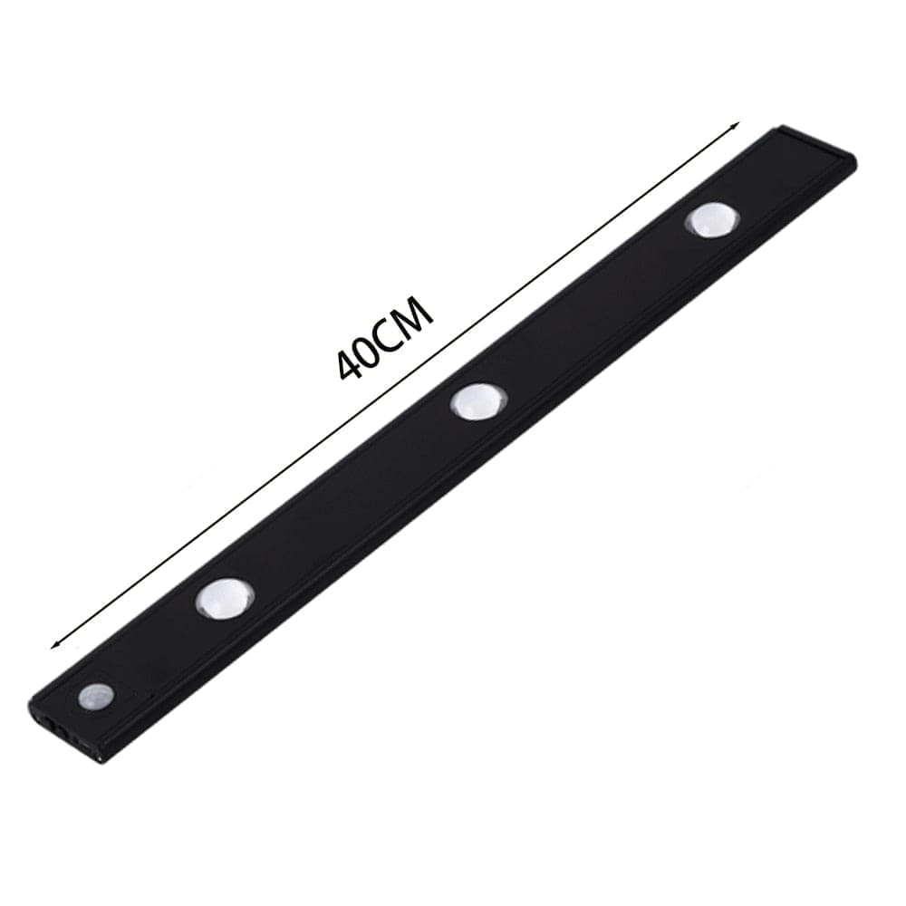 Magnetisk Ljuslist | Veska Svart 40 cm 15,7"