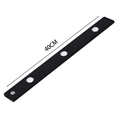 Magnetisk Ljuslist | Veska Svart 40 cm 15,7"