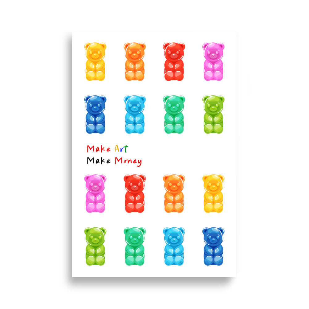 Make Art Make Money | Veska 61×91 cm