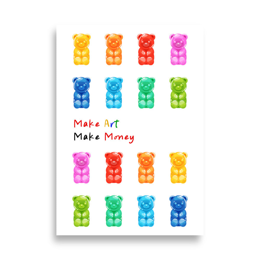 Make Art Make Money | Veska 70×100 cm