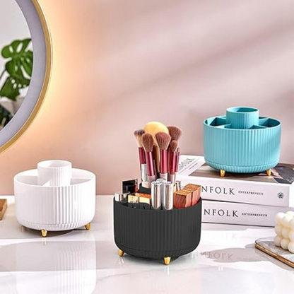 Makeup Organizer | 360° Rotating Storage Shelf for the Sink | Veska
