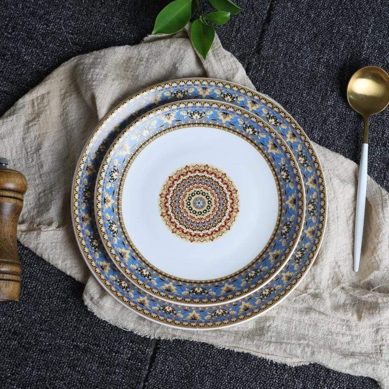 Mandala Keramiska Tallrikar | Veska
