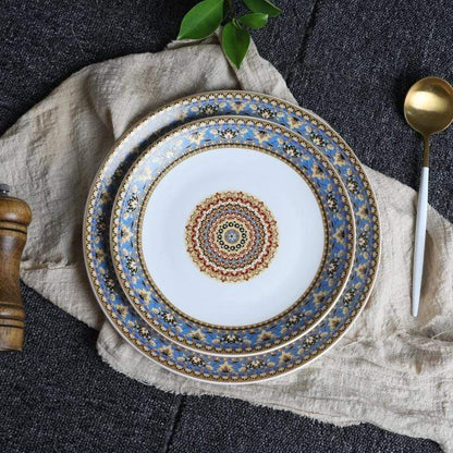 Mandala Keramiska Tallrikar | Veska