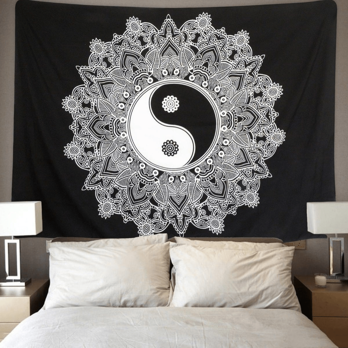 Mandala Yin Yang Tapestry | Veska