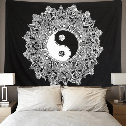 Mandala Yin Yang Tapestry | Veska