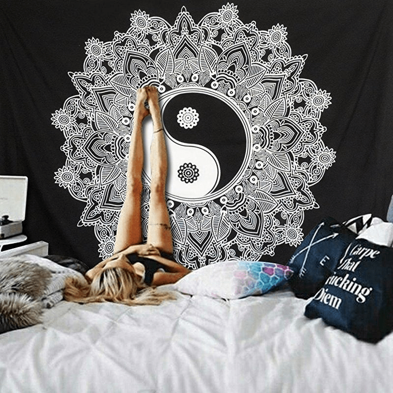 Mandala Yin Yang Tapestry | Veska