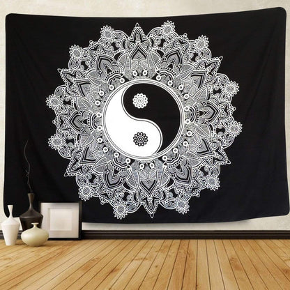 Mandala Yin Yang Tapestry | Veska