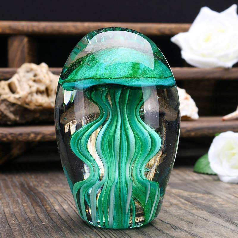 Manet Hand Blown Glass Art Samlarobjekt | Veska