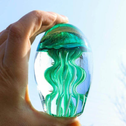 Manet Hand Blown Glass Art Samlarobjekt | Veska