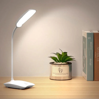 Mångsidig LED-bordslampa med flexibel hals – Dovbar, ögonvänlig, perfekt för kontor och nattduksbord | Veska