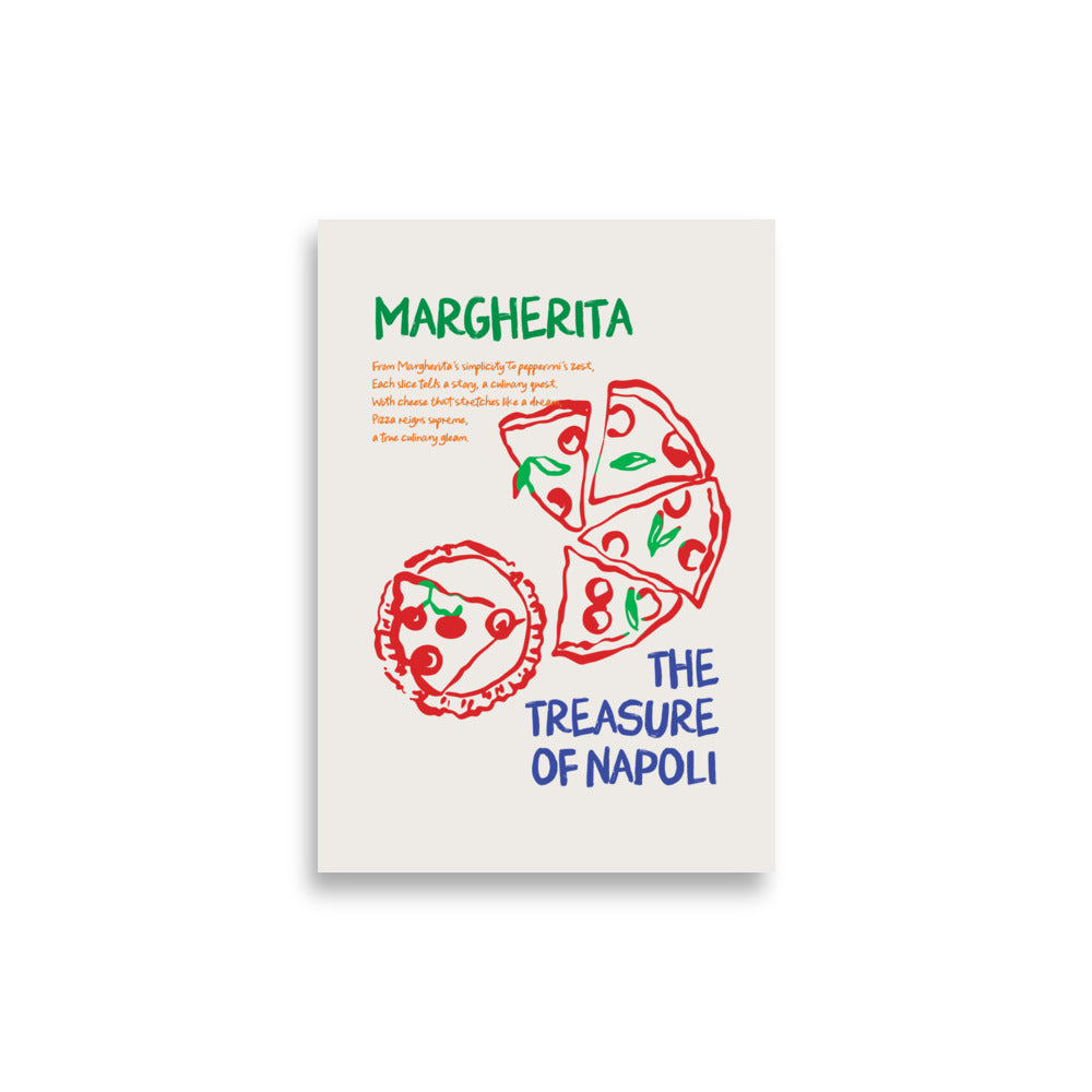 Margherita, skatten i Napoli | Veska 21×30 cm