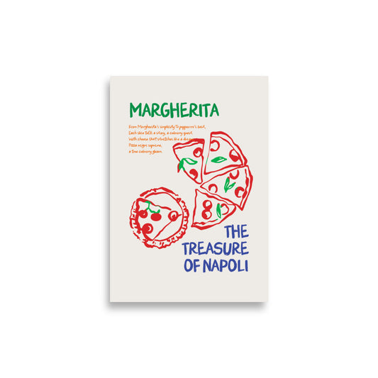 Margherita, skatten i Napoli | Veska 21×30 cm