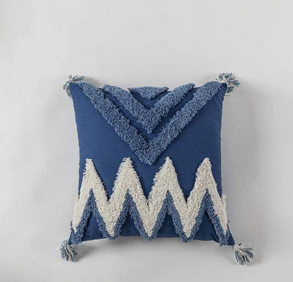 Marockansk fransdekoration kuddfodral | Veska 45x45cm 18"x18"