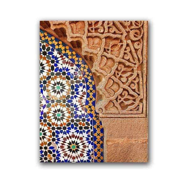 Marrakesh Väggkonst Canvas | Veska 60x80cm 24''x31''