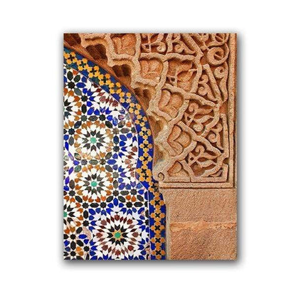 Marrakesh Väggkonst Canvas | Veska 60x80cm 24''x31''