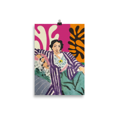 Matisse - Kvinna i en lila kappa | Veska