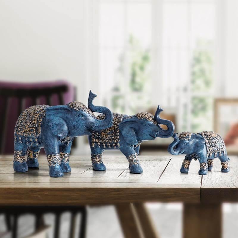 Mellanöstern Äkta Elefant Figurin | Veska