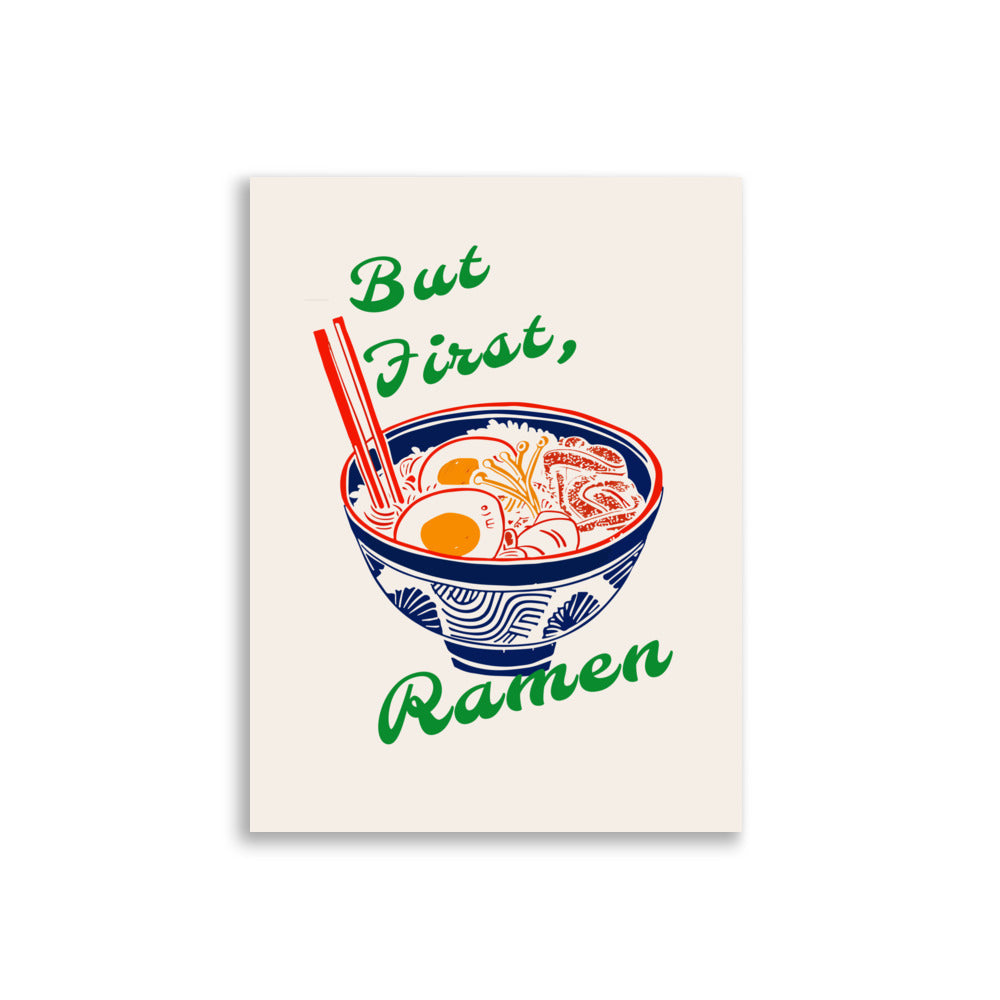 Men Först, Ramen | Veska 30×40 cm