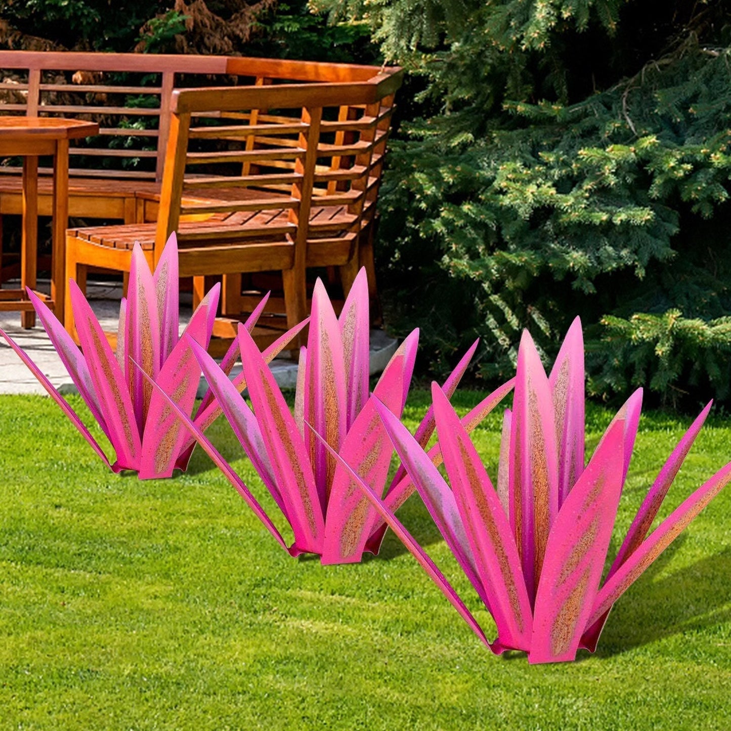 Metall Dekorativ Utomhus Cactus | Veska