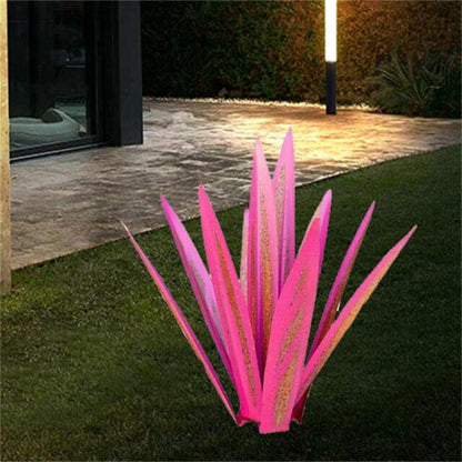 Metall Dekorativ Utomhus Cactus | Veska Varm rosa
