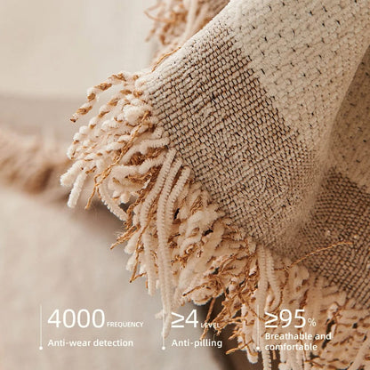 Mid Century Boho Chenille Sofföverdrag | Veska
