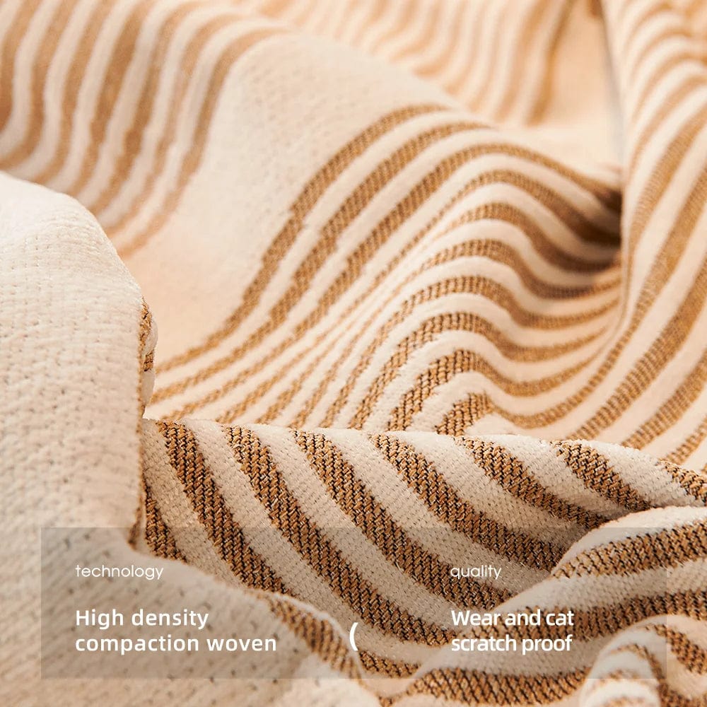 Mid Century Boho Chenille Sofföverdrag | Veska