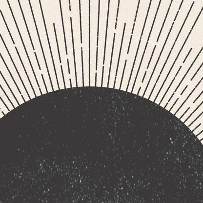 Mid-Century Svart Soltryck | Veska