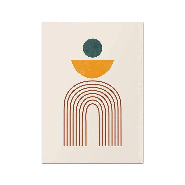 Mid Century Vägghängande Konst | Veska B