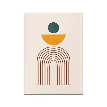 Mid Century Vägghängande Konst | Veska B