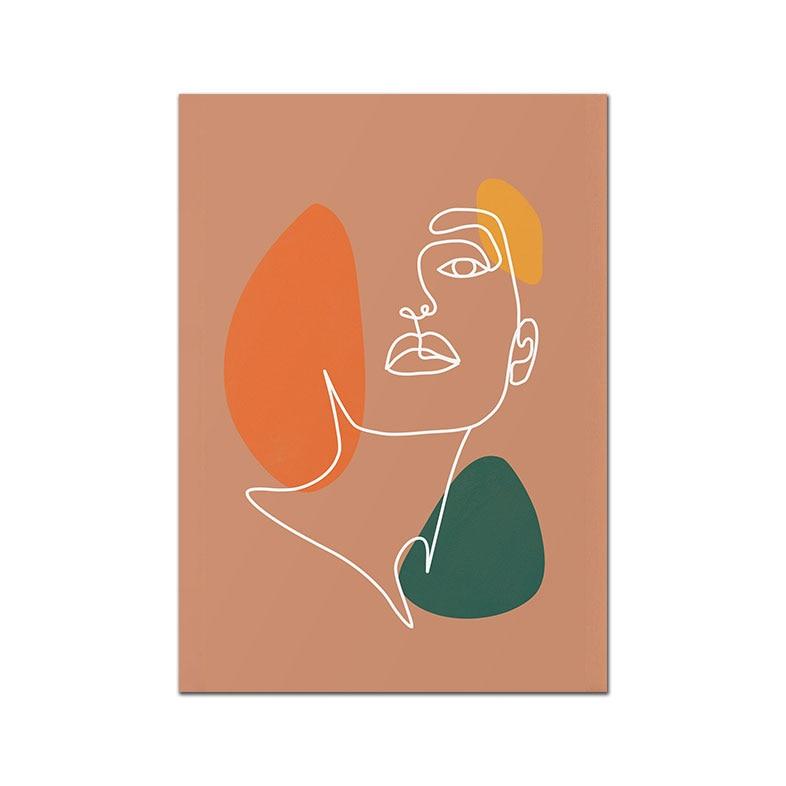 Mid Century Vägghängande Konst | Veska C
