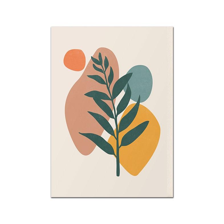 Mid Century Vägghängande Konst | Veska D