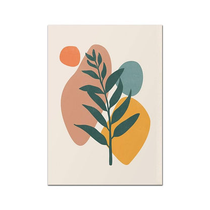 Mid Century Vägghängande Konst | Veska D