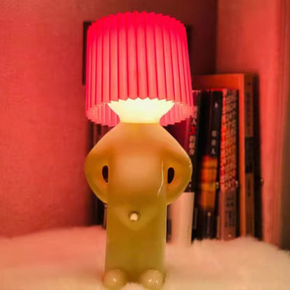 Mindre Odisciplinerad Pojke Bordslampa | Veska Rot
