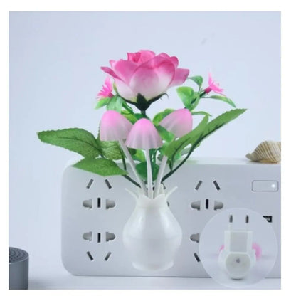 Mini Blomster Vase Smart Ljus Sensor Nattlampa | Veska