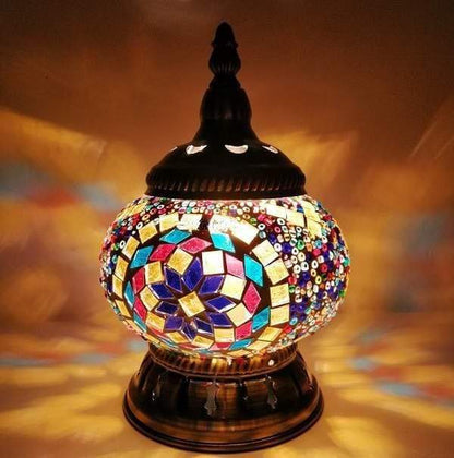 Mini Bord Mosaik Lampa | Veska regnbåge2