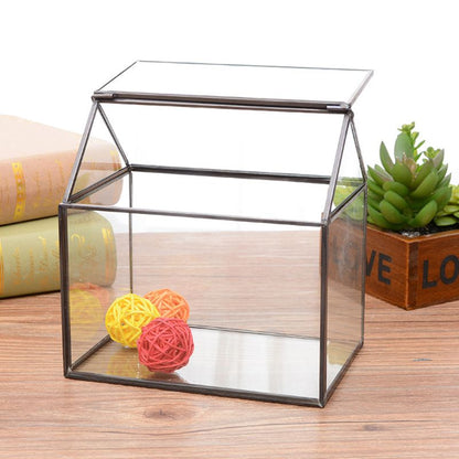 Mini Bordtop Hantverk Grönhus Terrarium | Veska