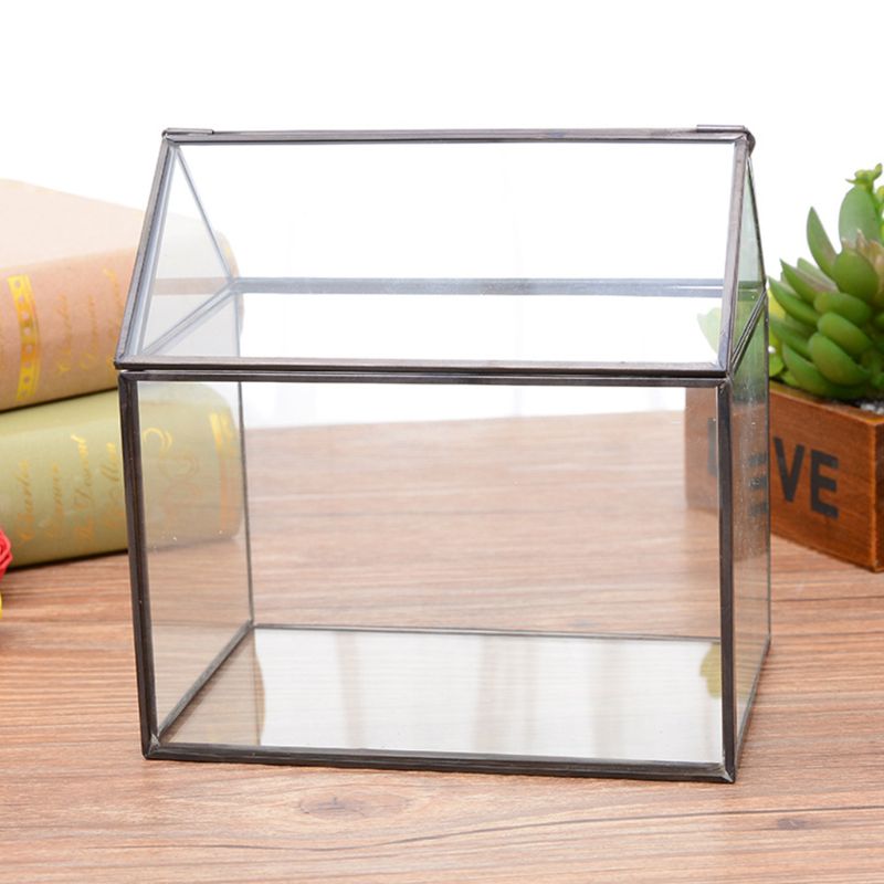 Mini Bordtop Hantverk Grönhus Terrarium | Veska