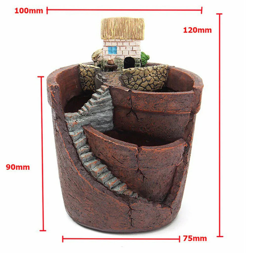 Mini Cottage Suckulent Landskapskruka | Veska