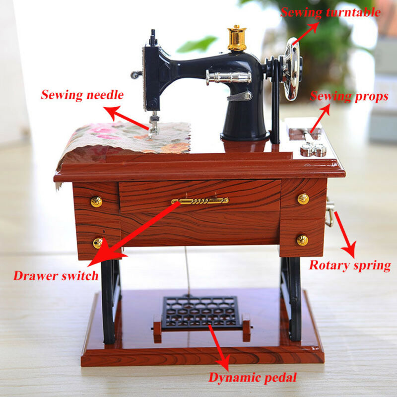 Mini Craft Retro Sy maskin Dekor | Veska