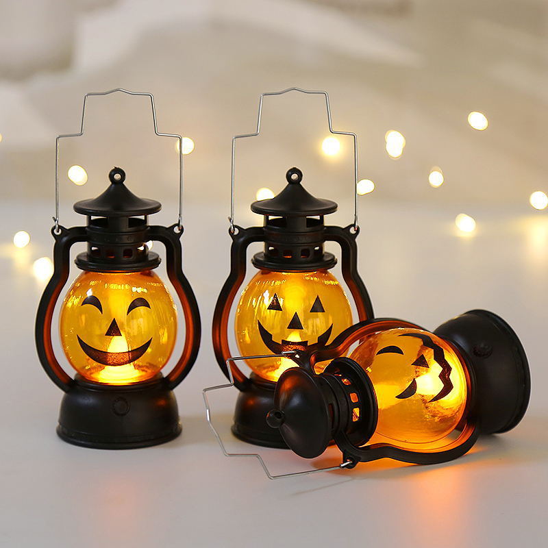 Mini Halloween Läskig Pumpa Hängande Lampa | Veska