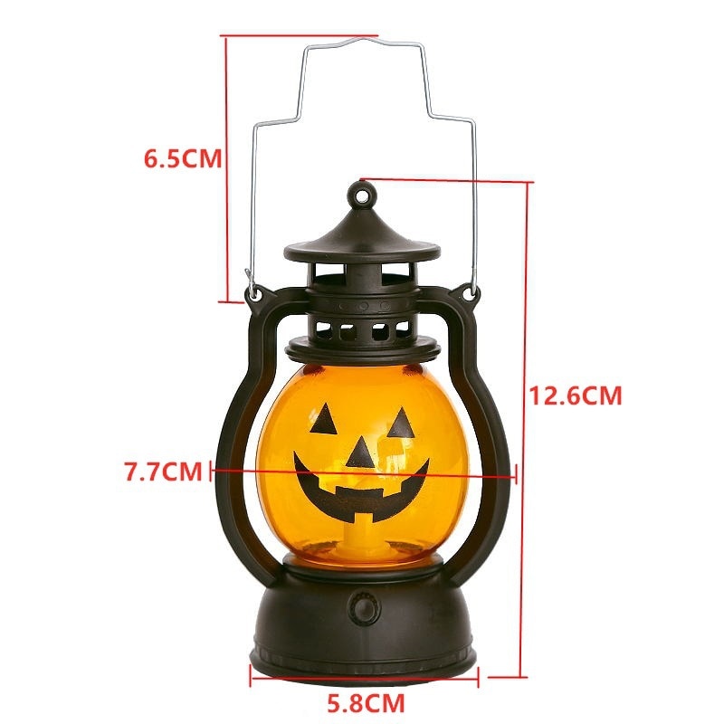 Mini Halloween Läskig Pumpa Hängande Lampa | Veska