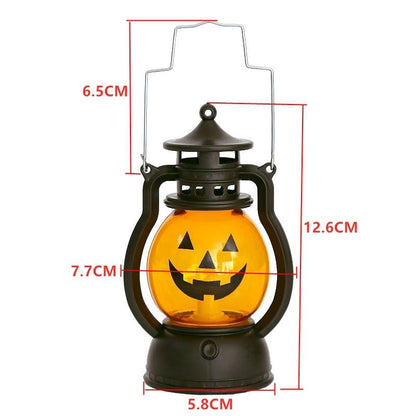 Mini Halloween Läskig Pumpa Hängande Lampa | Veska