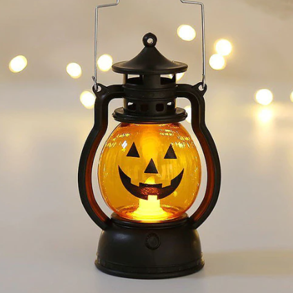 Mini Halloween Läskig Pumpa Hängande Lampa | Veska 1