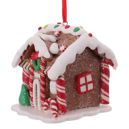 Mini Jul Pepparkakshus Dekorationer | Veska A