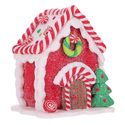 Mini Jul Pepparkakshus Dekorationer | Veska D