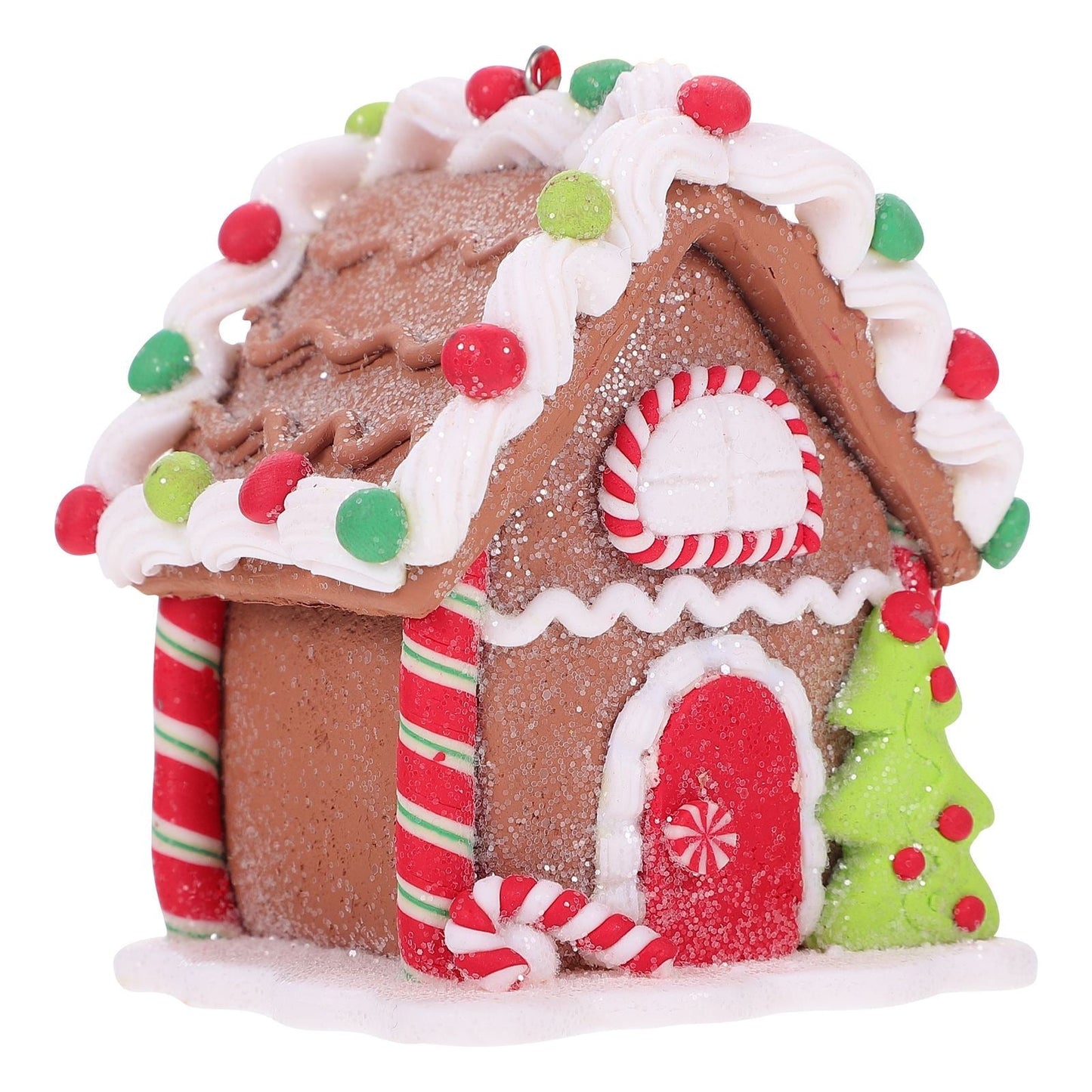 Mini Jul Pepparkakshus Dekorationer | Veska F