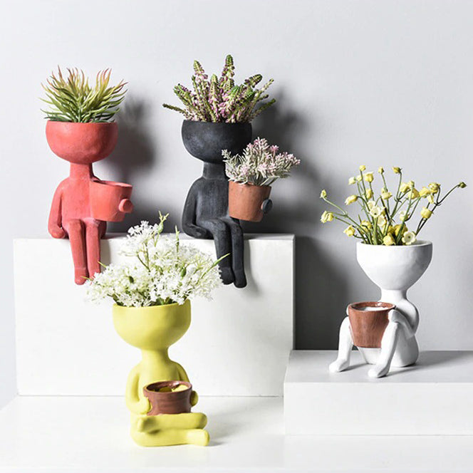 Mini-Kaktus-Succulent Växtkruka | Veska