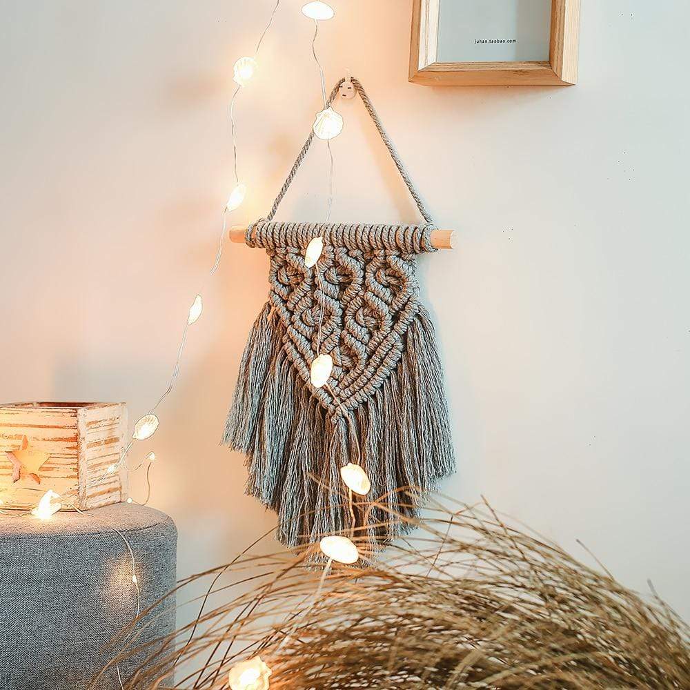 Mini Macrame Vägghängning | Veska