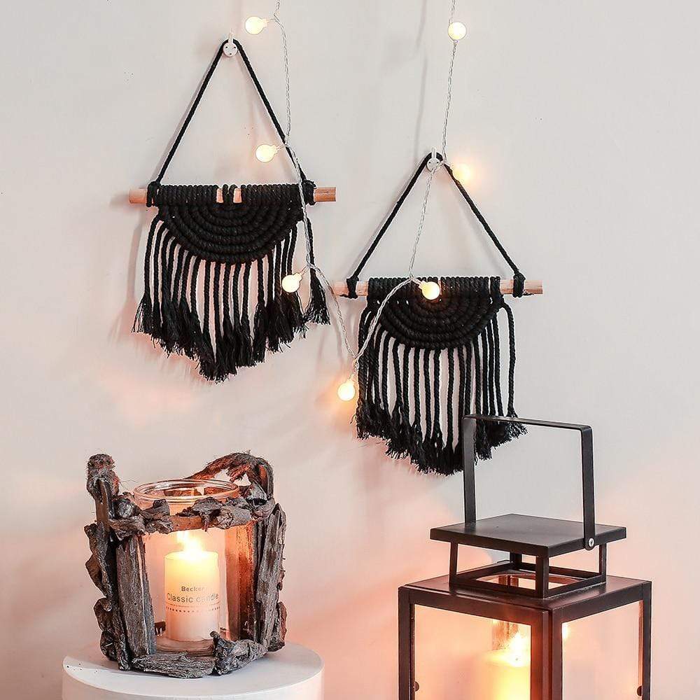 Mini Macrame Vägghängning | Veska