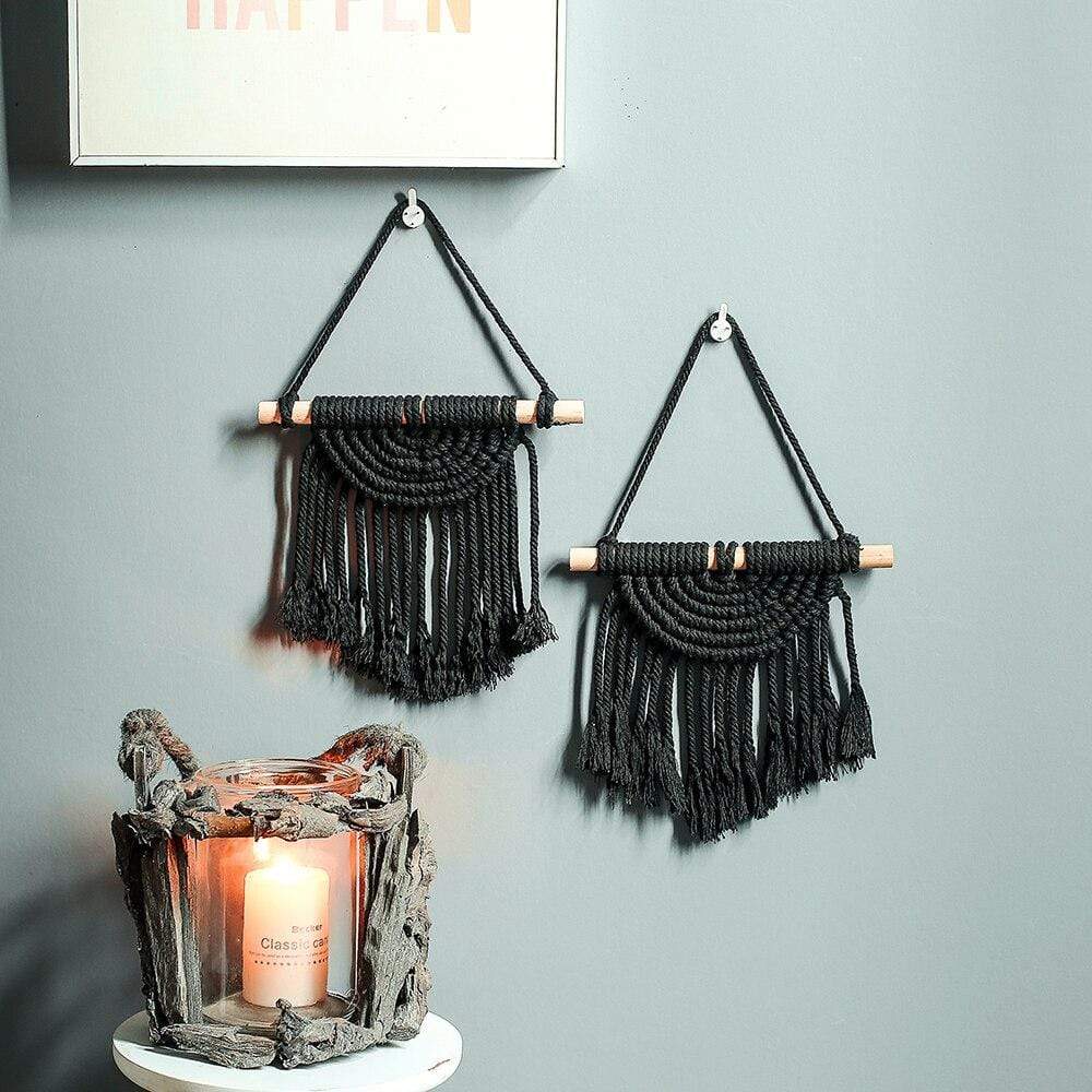 Mini Macrame Vägghängning | Veska